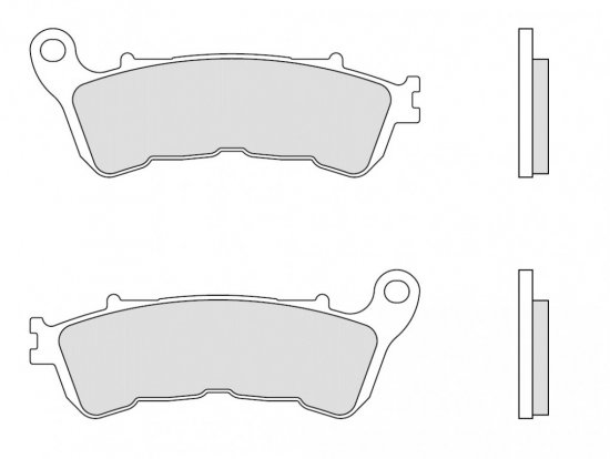 Brzdové obloženie BREMBO 07063 CC SCOOTER