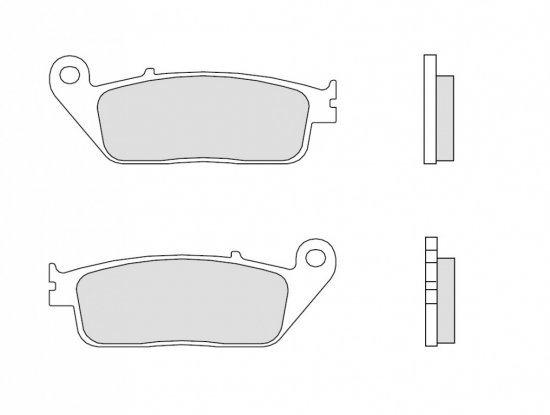 Brzdové obloženie BREMBO 07HO34SP