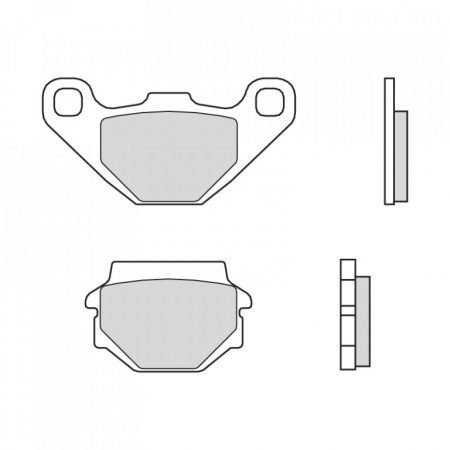 Brzdové obloženie BREMBO 07YA54SD