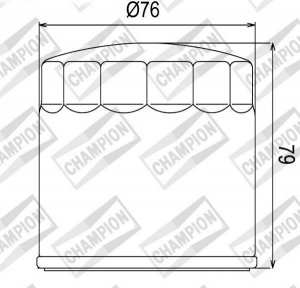 Olejový filter CHAMPION COF063