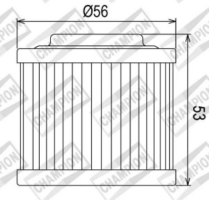 Olejový filter CHAMPION COF051