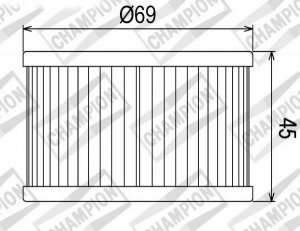 Olejový filter CHAMPION COF011