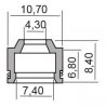 Gufero RMS 100669260 drieku ventilu