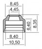 Gufero RMS 100669310 drieku ventilu