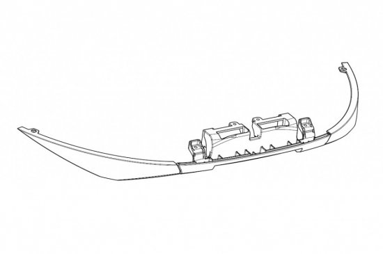 reflexný SHAD D1B58CAR pre SH58X