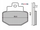 Brzdové obloženie RMS 225100450 organické