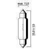 Žiarovka RMS 246510156 FLOSSER 6V-5W t 11x35