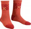 Ponožky iXS 473-510-4014 SOCKS 2.0 dark red S