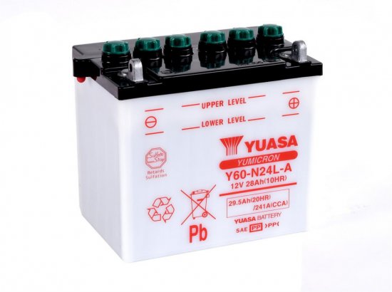 Yumicron battery NO ACID YUASA Y60-N24L-A