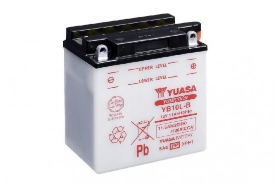 Yumicron battery NO ACID YUASA YB10L-B