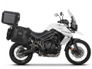 Kompletná sada sedlových brašní SHAD TERRA TR40 adventure a hliníkového vrchného kufra SHAD TERRA BL SHAD TRIUMPH Tiger 800