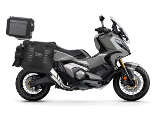 Kompletná sada sedlových brašní SHAD TERRA TR40 adventure a hliníkového kufra SHAD TERRA BLACK 55L, SHAD SUZUKI DL 1000 V-Strom/ DL 1050 V-Strom