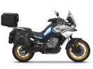 Kompletná sada sedlových brašní SHAD TERRA TR40 adventure a hliníkového kufra SHAD TERRA BLACK 37L v SHAD CF Moto 800MT