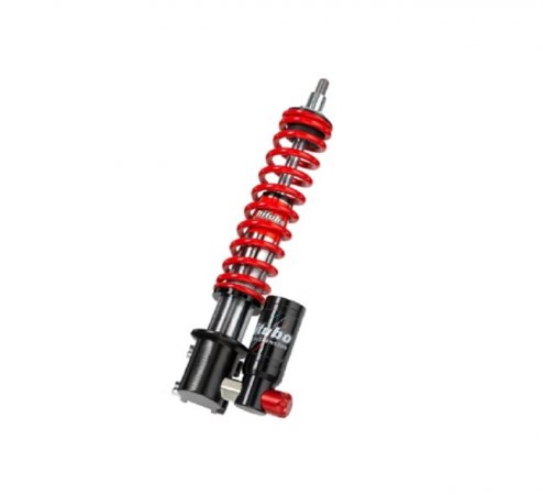 Front Monoshock BITUBO adjustable: spring preload, compression red spring