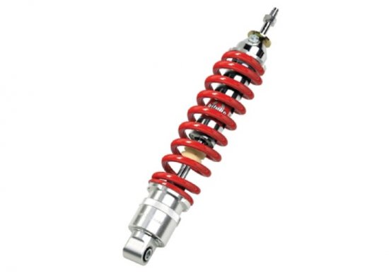 Tlmič BITUBO adjustable: spring preload, rebound red spring