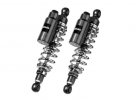 Rear Twinshocks BITUBO Piggyback tank - ADJ:Manual spring preload, rebound, compression Chromed springs