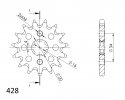 Reťazové koliečko SUPERSPROX CST-1263:17 17T, 428