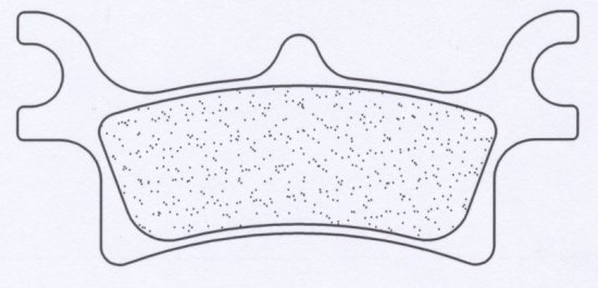 Brzdové obloženie CL BRAKES 1165 ATV1