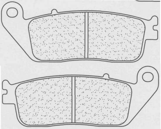 Brzdové obloženie CL BRAKES 2256 A3+