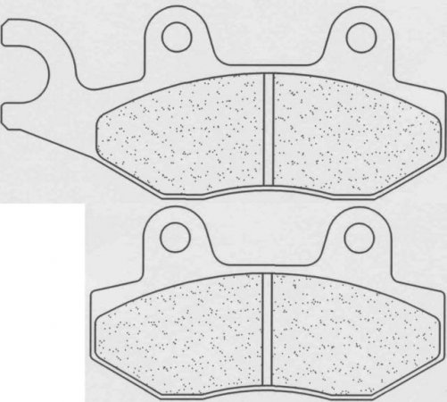 Brzdové obloženie CL BRAKES 2288 EN10 (XE7)