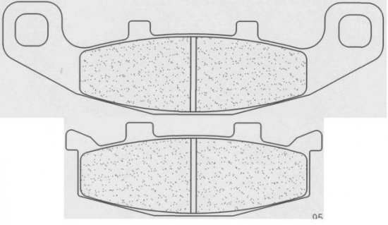 Brzdové obloženie CL BRAKES 2304 A3+