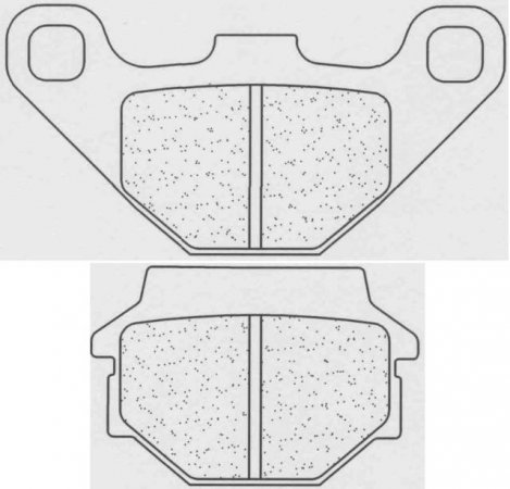 Brzdové obloženie CL BRAKES 2306 MX10 (XC7)