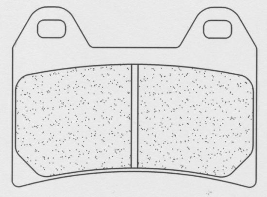 Brzdové obloženie CL BRAKES 2539 C60 (C59)