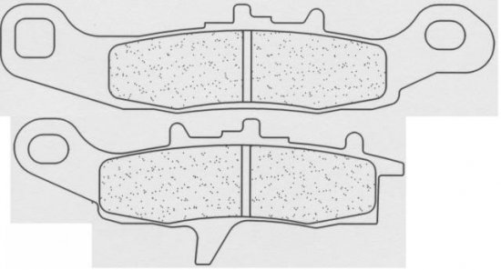 Brzdové obloženie CL BRAKES 2750 X1