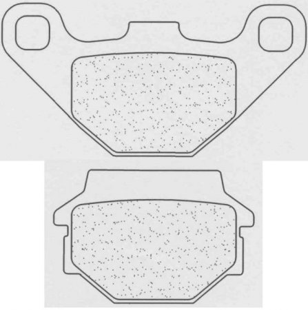 Brzdové obloženie CL BRAKES 3012 SC