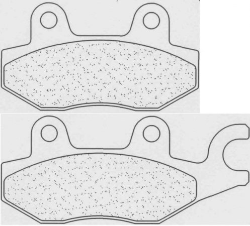 Brzdové obloženie CL BRAKES 3062 SC