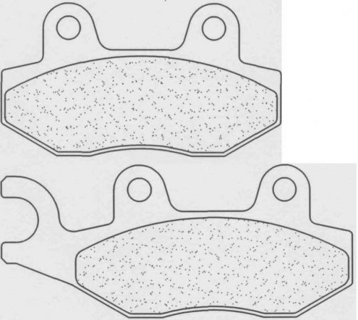 Brzdové obloženie CL BRAKES MSC pre KYMCO Agility 125 City (R16) (2008-2020)