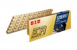 Závodný reťaz D.I.D Chain 520ERV7 1920 článkov zlatá/zlatá