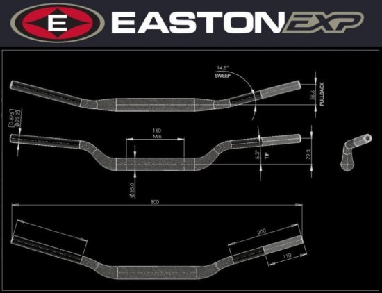 Riaditka EASTON EXP M 72 57 EXP