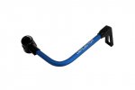 Lever guard ACCOSSATO with blue hose and joint right, aluminium