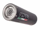 Koncovka výfuku Slip-on GPR A.64.M3.PP M3 Brushed Stainless steel including removable db killer, link pipe and catalyst