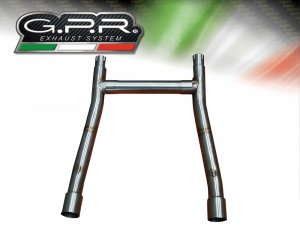 Decat pipe GPR Brushed Stainless steel