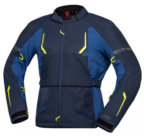 Bunda Tour iXS X56054 LENNOX-ST+ blue-light blue-neon yellow 4XL